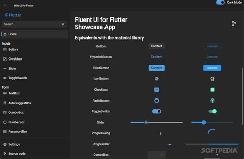 flutter fluent ui.